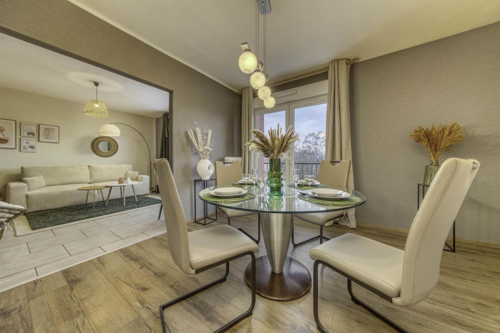 Appartement Les Oiseaux Thionville Rom bilde